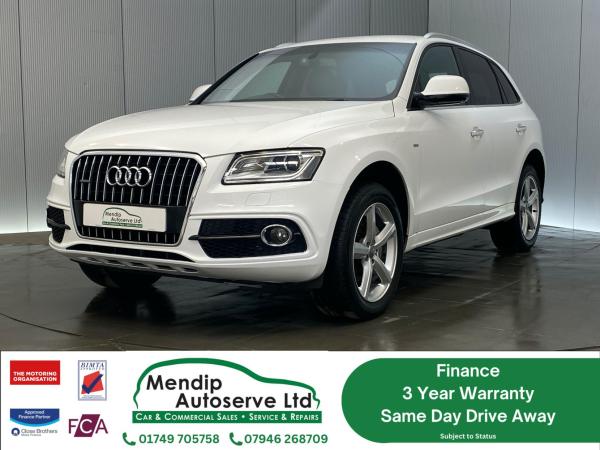 Audi Q5 2.0 TDI S line SUV 5dr Diesel Manual quattro Euro 6 (s/s) (150 ps)