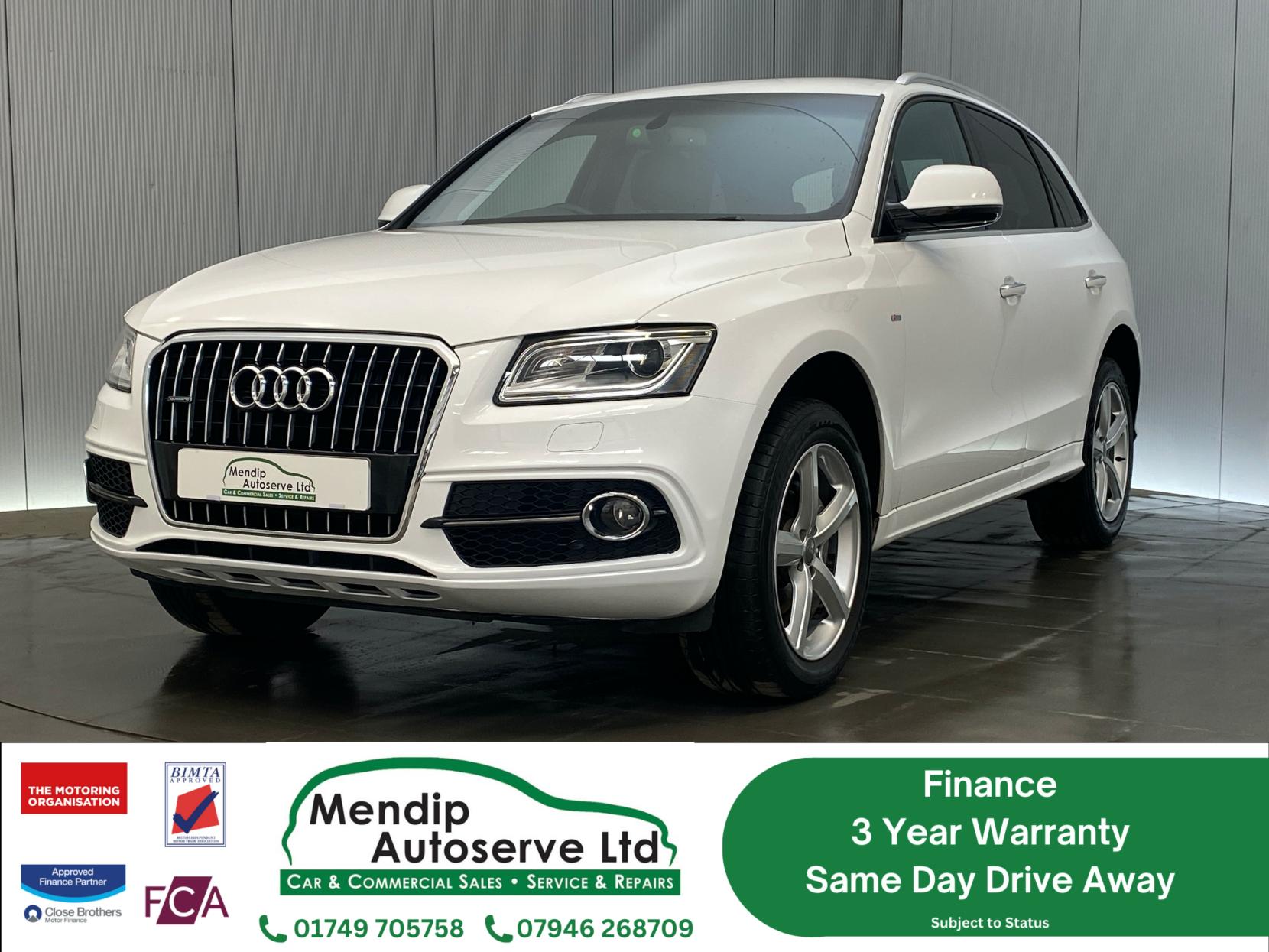 Audi Q5 2.0 TDI S line SUV 5dr Diesel Manual quattro Euro 6 (s/s) (150 ps)