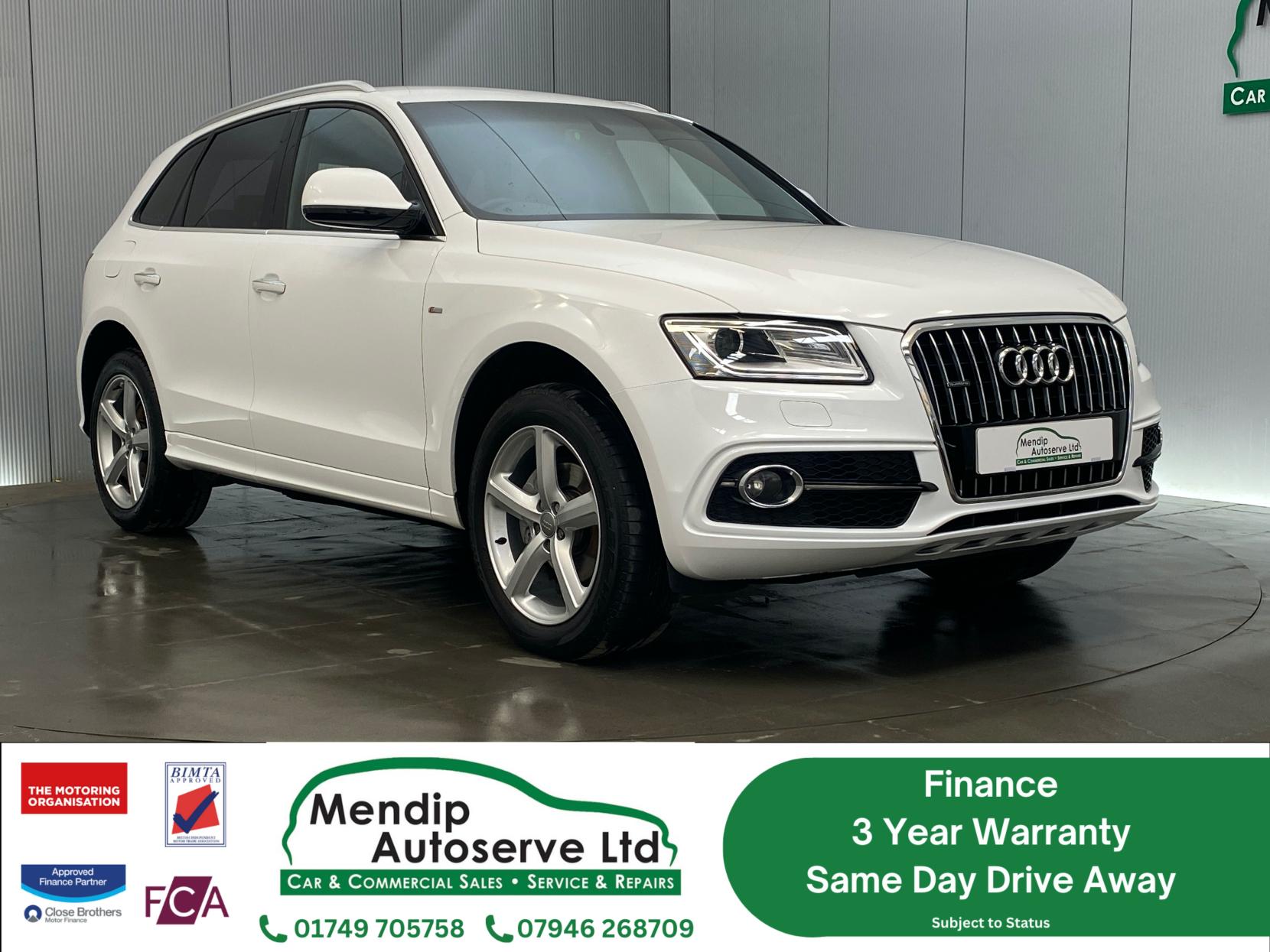 Audi Q5 2.0 TDI S line SUV 5dr Diesel Manual quattro Euro 6 (s/s) (150 ps)