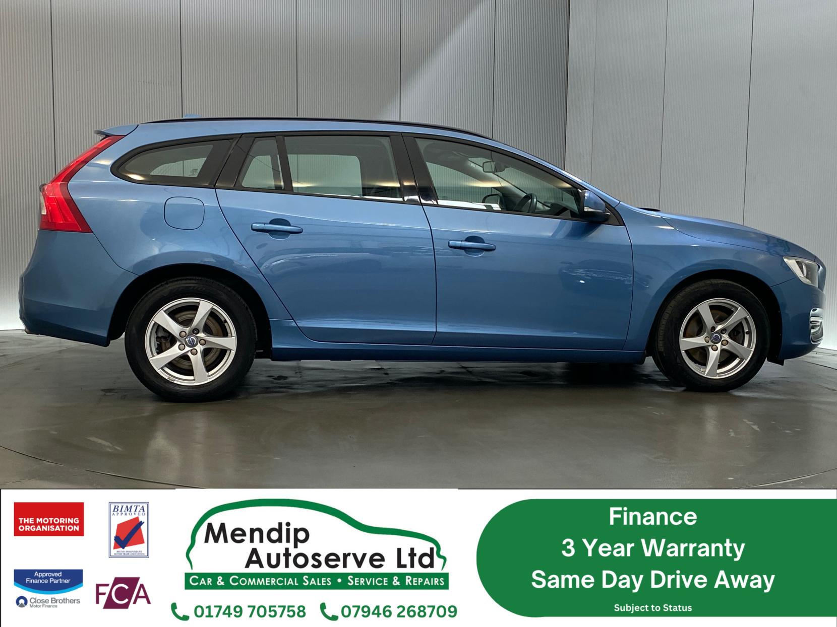 Volvo V60 2.0 D4 Business Edition Estate 5dr Diesel Manual Euro 6 (s/s) (190 ps)