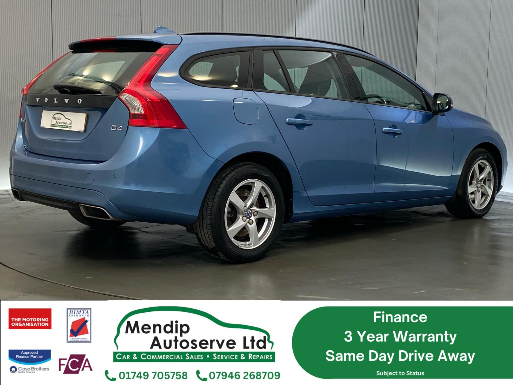 Volvo V60 2.0 D4 Business Edition Estate 5dr Diesel Manual Euro 6 (s/s) (190 ps)