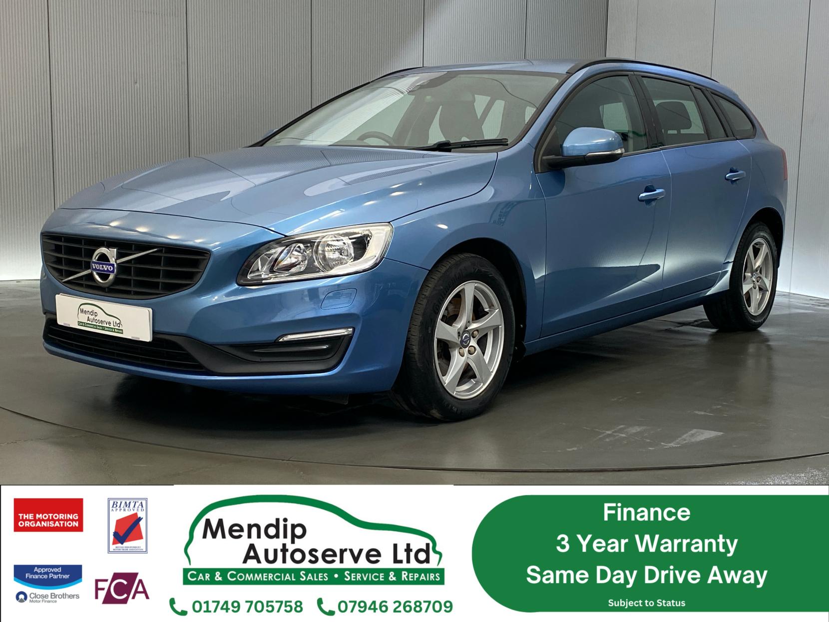 Volvo V60 2.0 D4 Business Edition Estate 5dr Diesel Manual Euro 6 (s/s) (190 ps)
