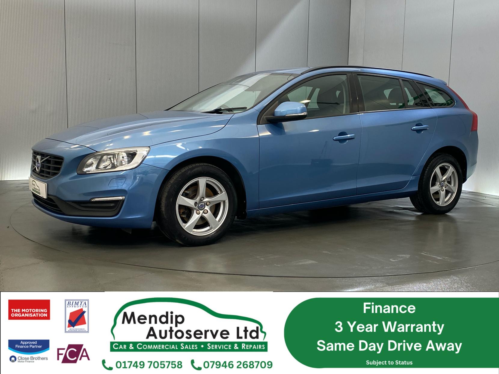 Volvo V60 2.0 D4 Business Edition Estate 5dr Diesel Manual Euro 6 (s/s) (190 ps)
