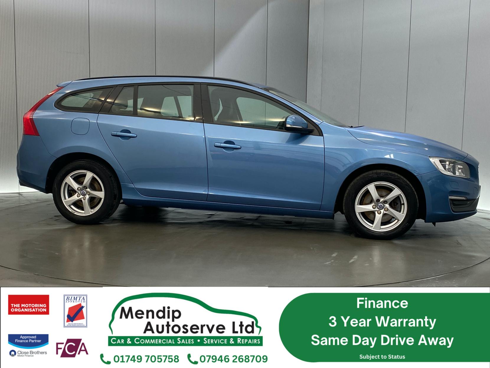 Volvo V60 2.0 D4 Business Edition Estate 5dr Diesel Manual Euro 6 (s/s) (190 ps)