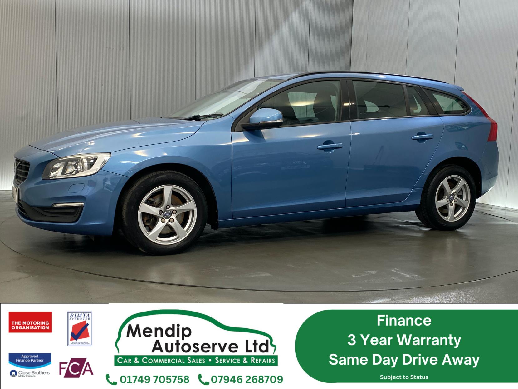 Volvo V60 2.0 D4 Business Edition Estate 5dr Diesel Manual Euro 6 (s/s) (190 ps)