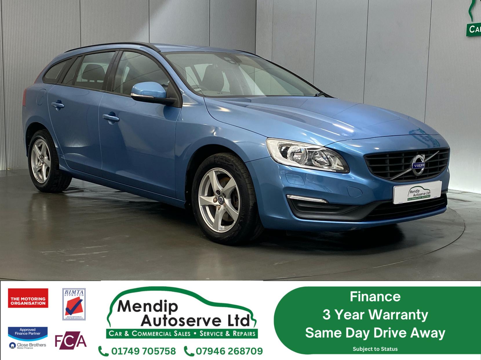 Volvo V60 2.0 D4 Business Edition Estate 5dr Diesel Manual Euro 6 (s/s) (190 ps)
