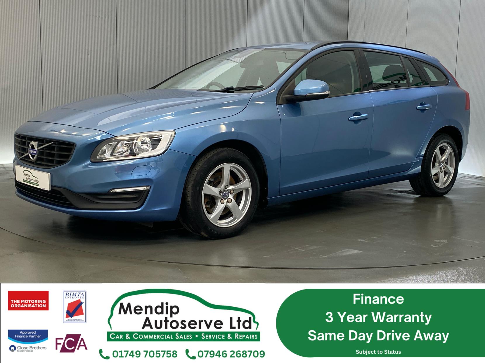 Volvo V60 2.0 D4 Business Edition Estate 5dr Diesel Manual Euro 6 (s/s) (190 ps)