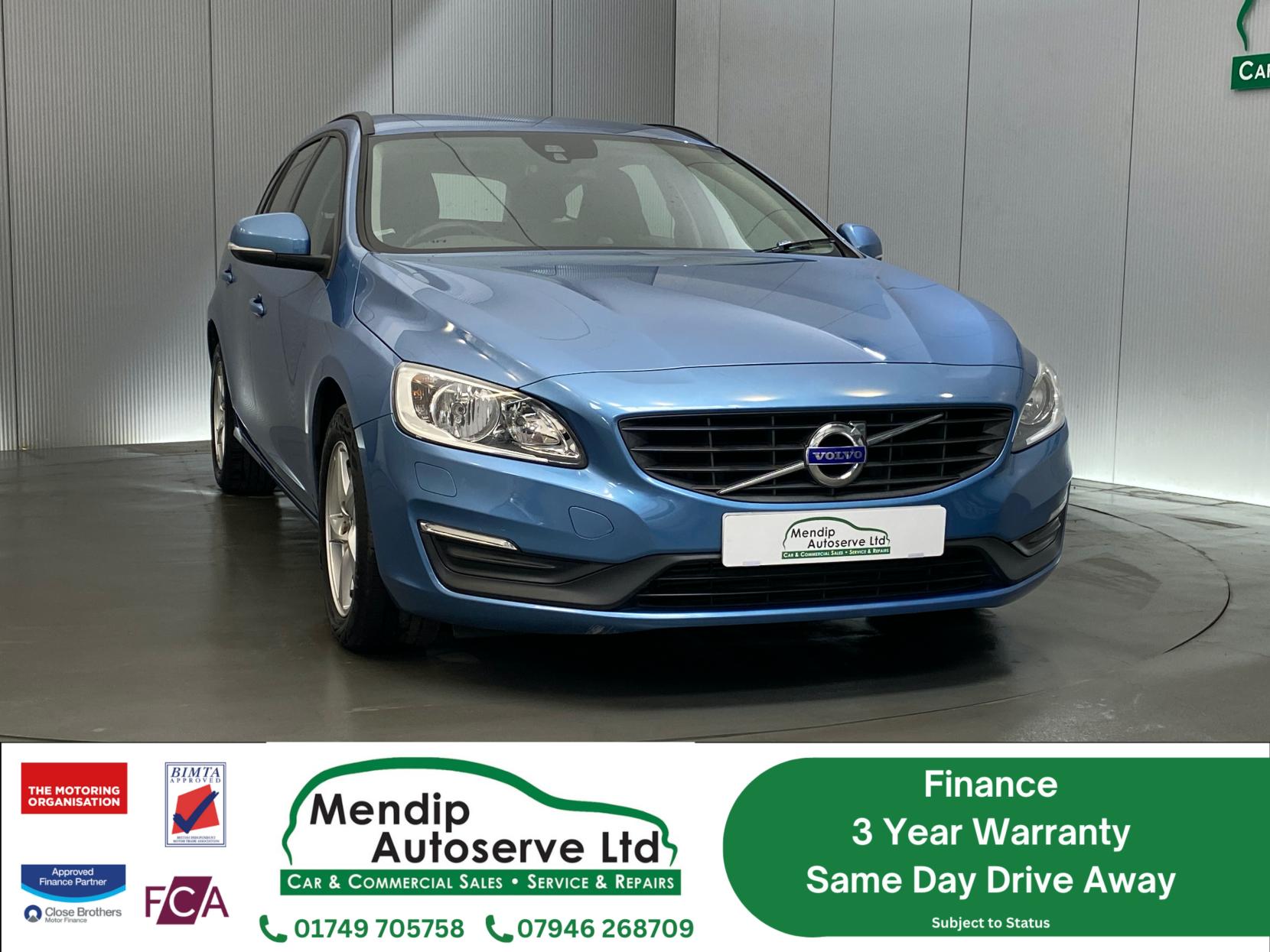 Volvo V60 2.0 D4 Business Edition Estate 5dr Diesel Manual Euro 6 (s/s) (190 ps)
