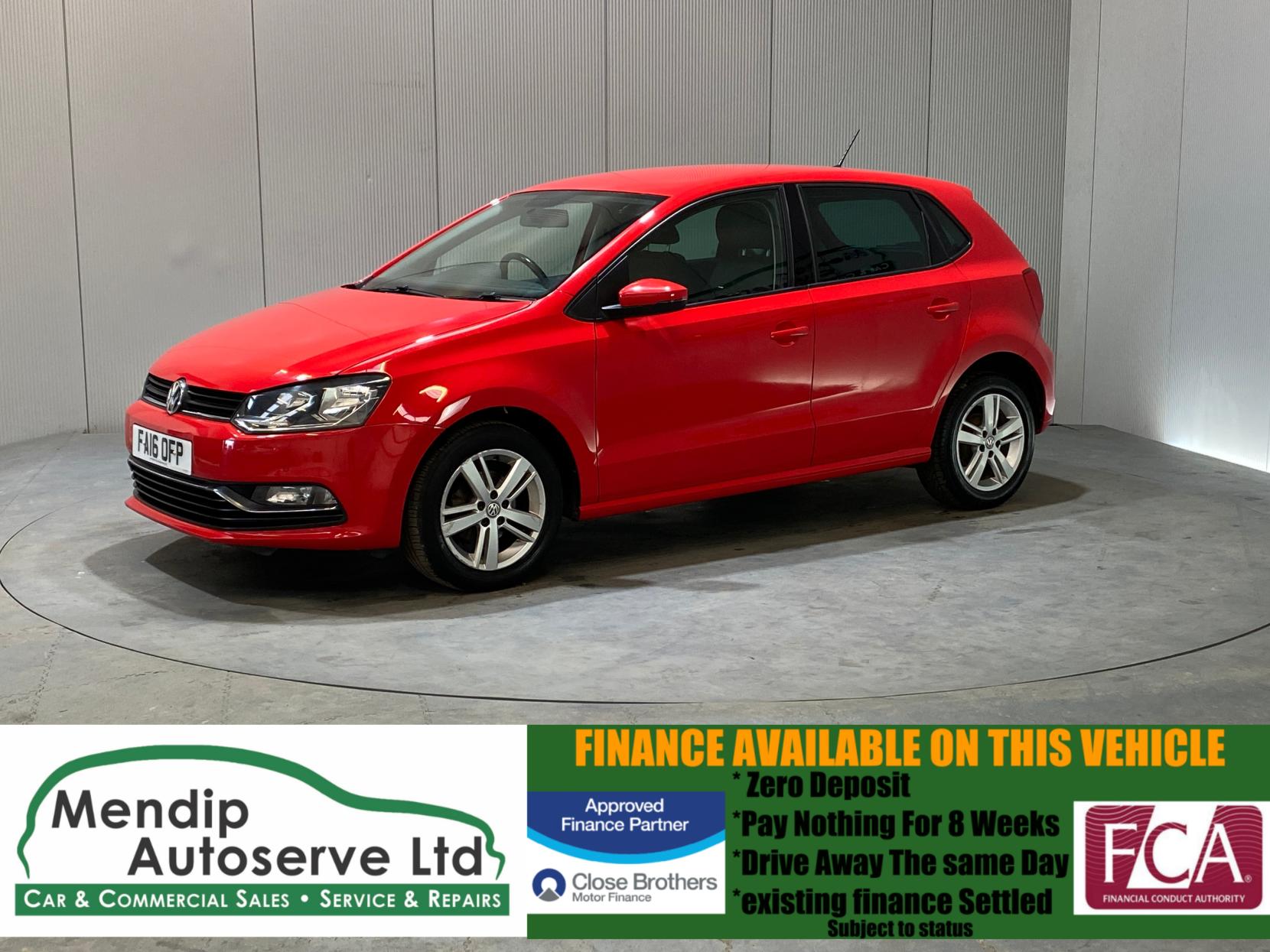 Volkswagen Polo 1.0 BlueMotion Tech Match Hatchback 5dr Petrol Manual Euro 6 (s/s) (60 ps)