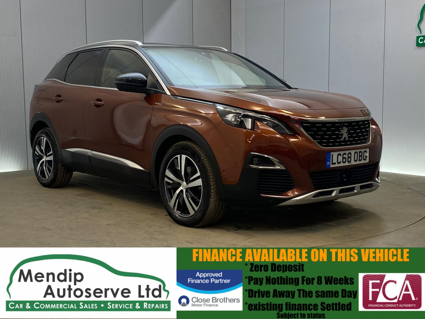 Peugeot 3008 1.6 PureTech GT Line SUV 5dr Petrol EAT Euro 6 (s/s) (180 ps)