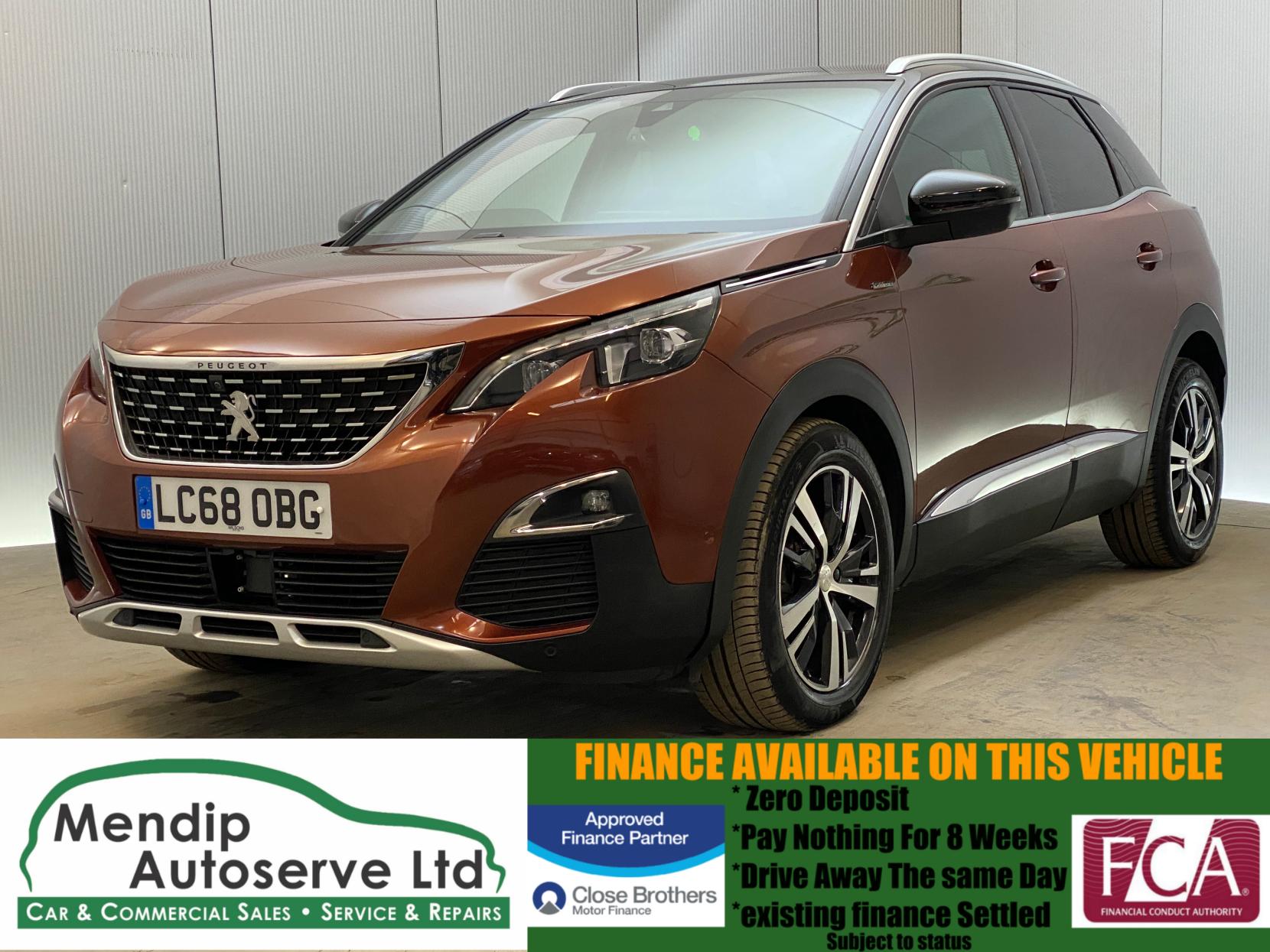 Peugeot 3008 1.6 PureTech GT Line SUV 5dr Petrol EAT Euro 6 (s/s) (180 ps)