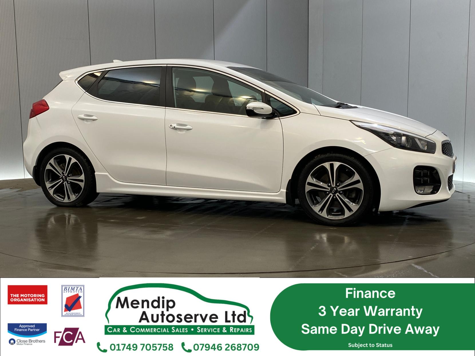 Kia Ceed 1.6 CRDi GT-Line Hatchback 5dr Diesel Manual Euro 6 (s/s) (134 bhp)