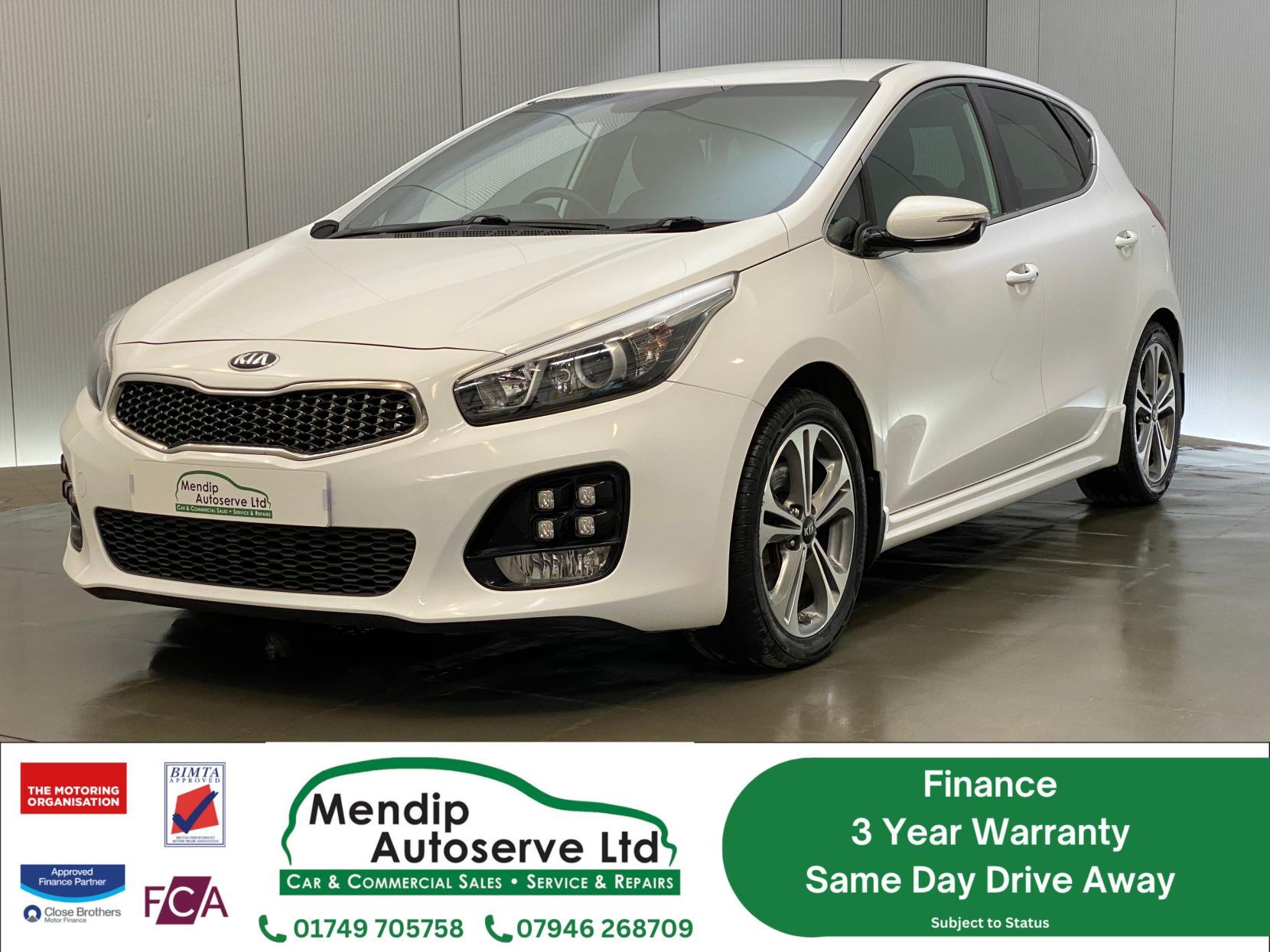 Kia Ceed 1.6 CRDi GT-Line Hatchback 5dr Diesel Manual Euro 6 (s/s) (134 bhp)