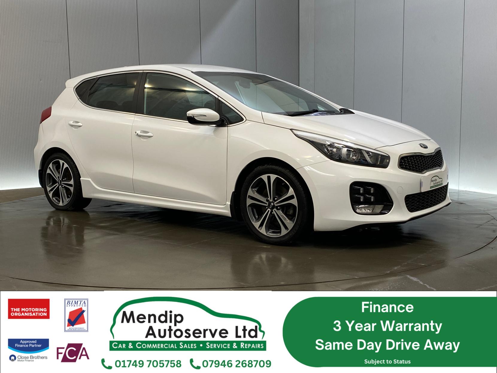 Kia Ceed 1.6 CRDi GT-Line Hatchback 5dr Diesel Manual Euro 6 (s/s) (134 bhp)