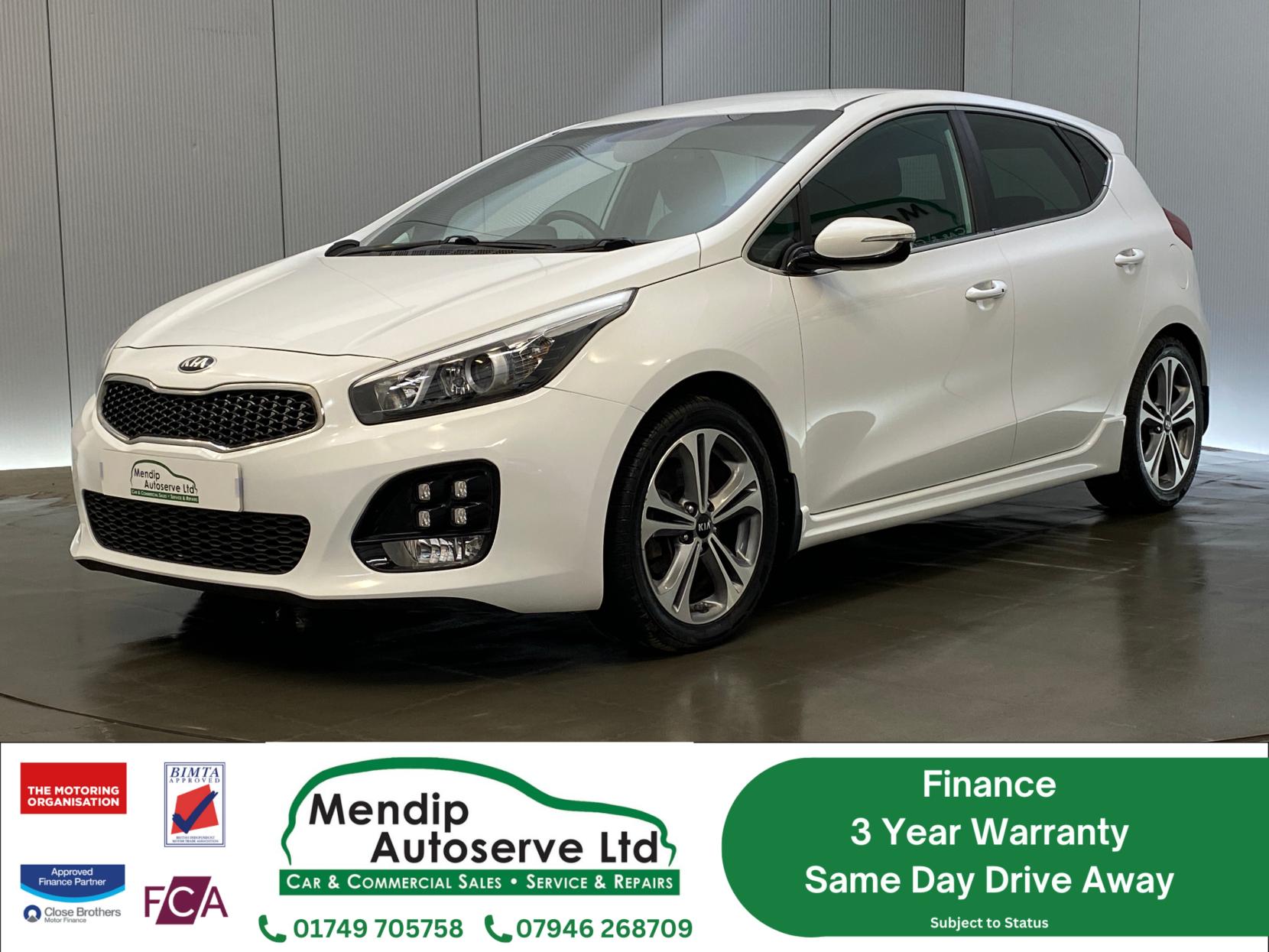 Kia Ceed 1.6 CRDi GT-Line Hatchback 5dr Diesel Manual Euro 6 (s/s) (134 bhp)