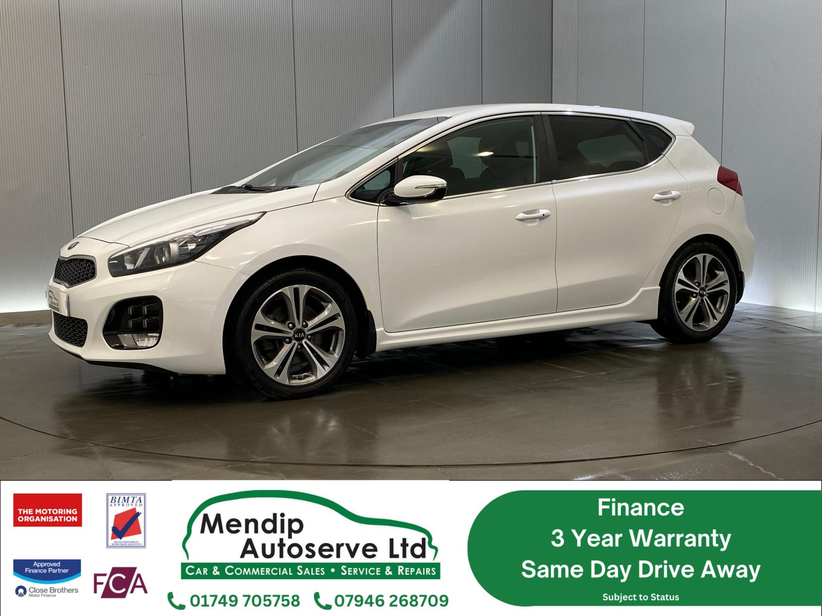 Kia Ceed 1.6 CRDi GT-Line Hatchback 5dr Diesel Manual Euro 6 (s/s) (134 bhp)