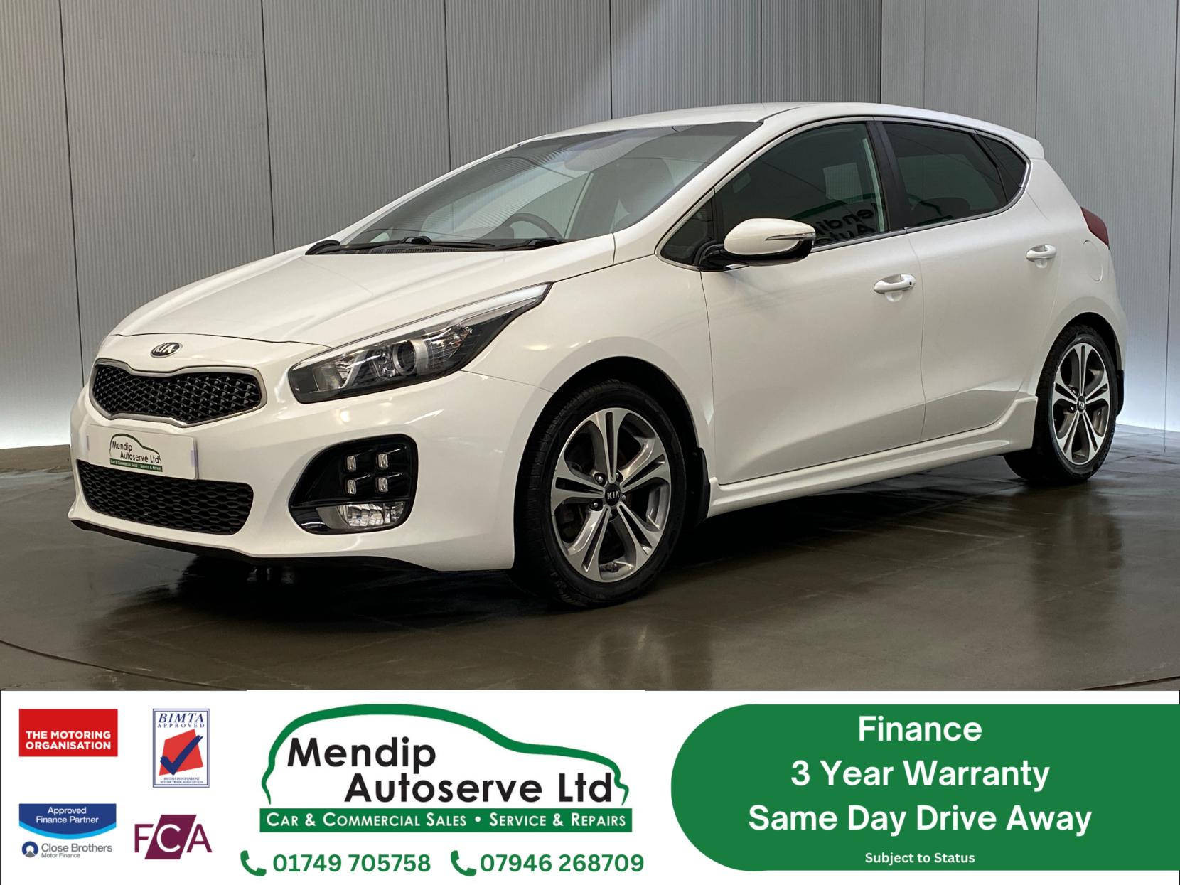 Kia Ceed 1.6 CRDi GT-Line Hatchback 5dr Diesel Manual Euro 6 (s/s) (134 bhp)