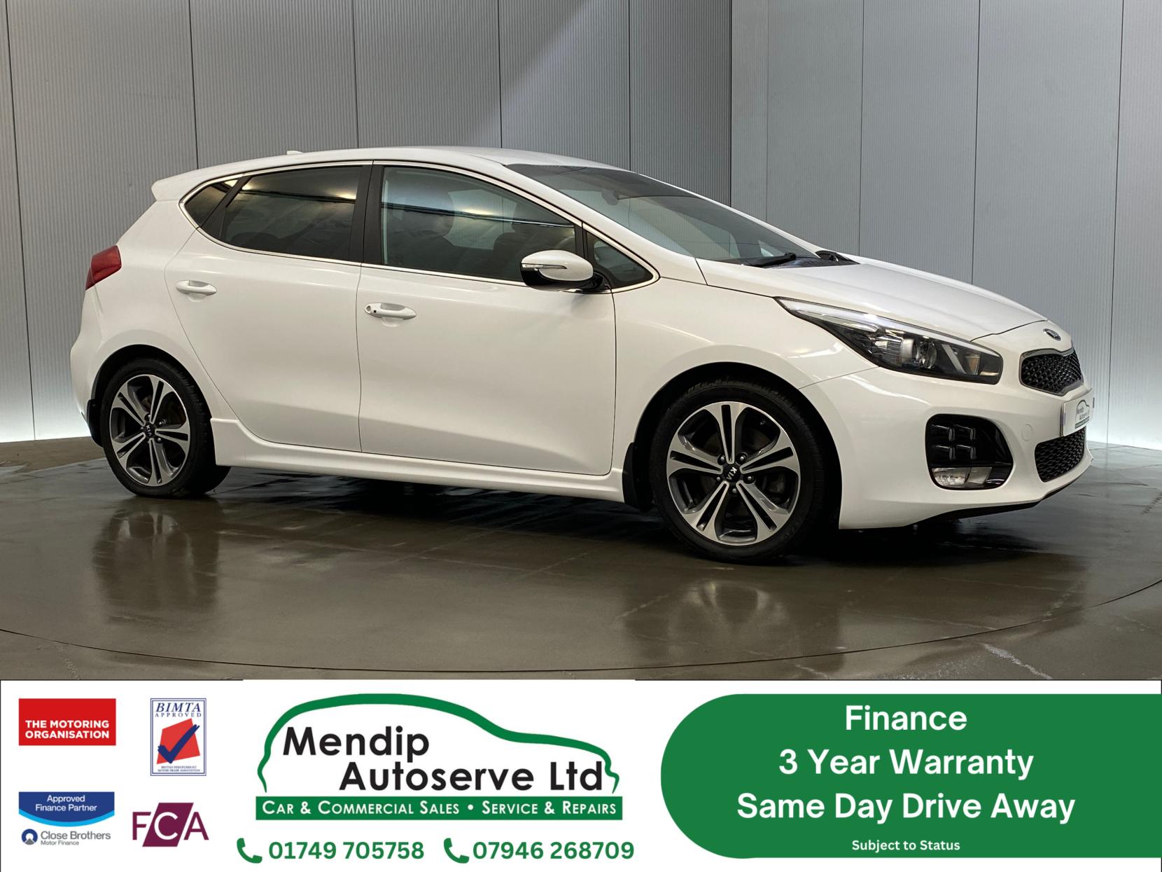 Kia Ceed 1.6 CRDi GT-Line Hatchback 5dr Diesel Manual Euro 6 (s/s) (134 bhp)