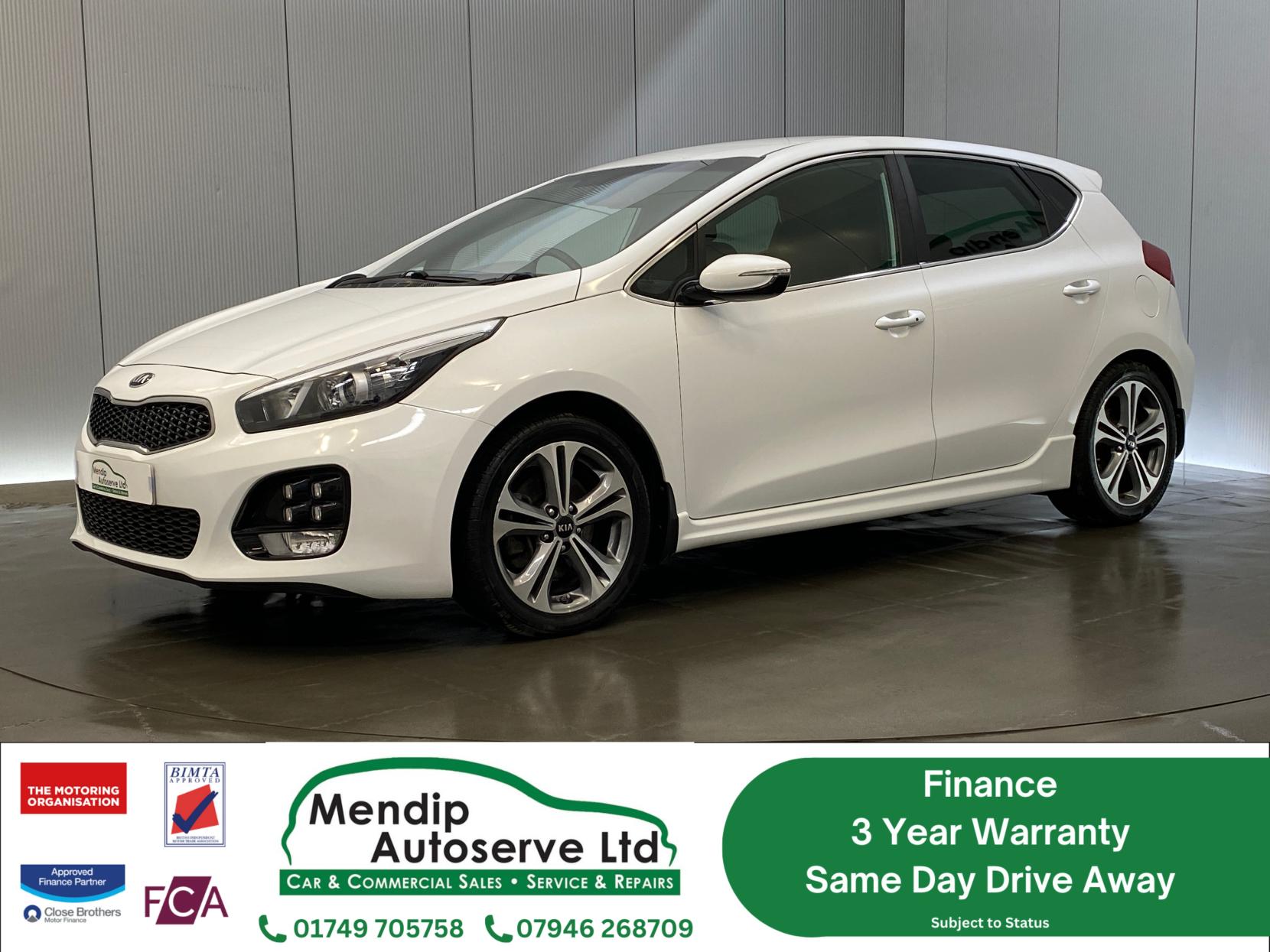 Kia Ceed 1.6 CRDi GT-Line Hatchback 5dr Diesel Manual Euro 6 (s/s) (134 bhp)