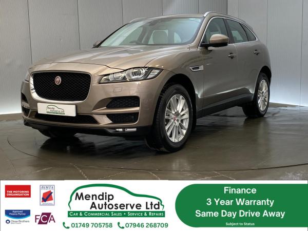 Jaguar F-PACE 2.0 D180 Portfolio SUV 5dr Diesel Auto AWD Euro 6 (s/s) (180 ps)