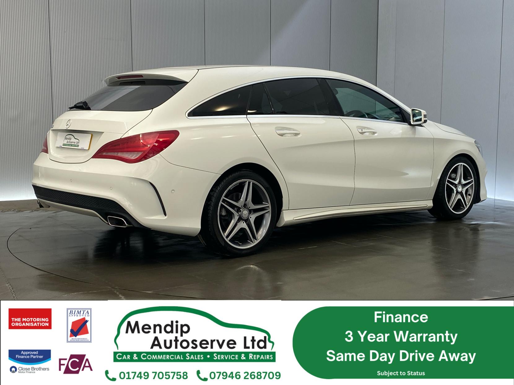 Mercedes-Benz CLA 1.6 CLA180 AMG Sport Shooting Brake 5dr Petrol 7G-DCT Euro 6 (s/s) (122 ps)