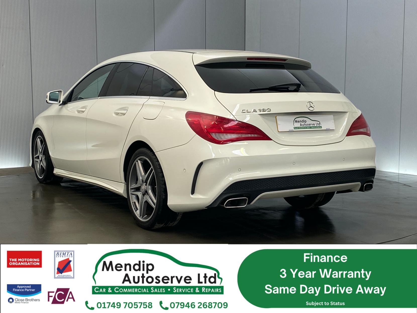 Mercedes-Benz CLA 1.6 CLA180 AMG Sport Shooting Brake 5dr Petrol 7G-DCT Euro 6 (s/s) (122 ps)