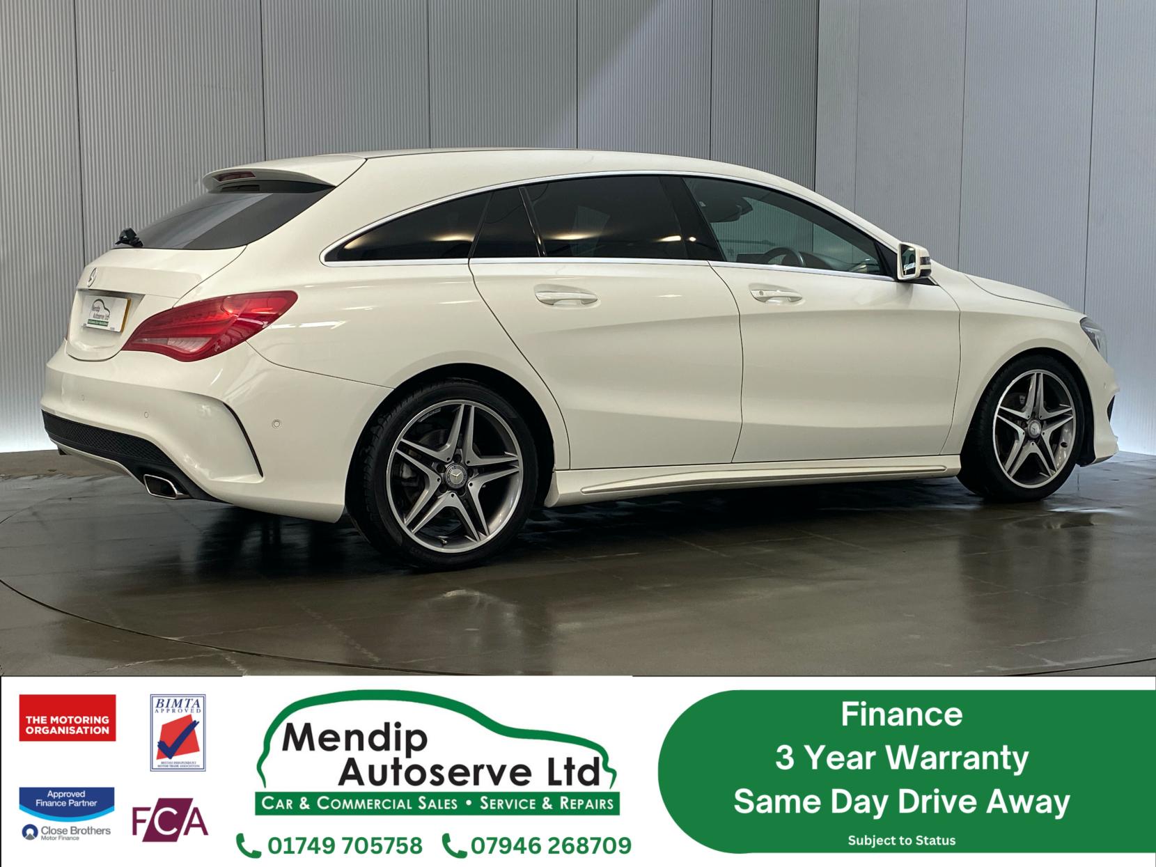 Mercedes-Benz CLA 1.6 CLA180 AMG Sport Shooting Brake 5dr Petrol 7G-DCT Euro 6 (s/s) (122 ps)