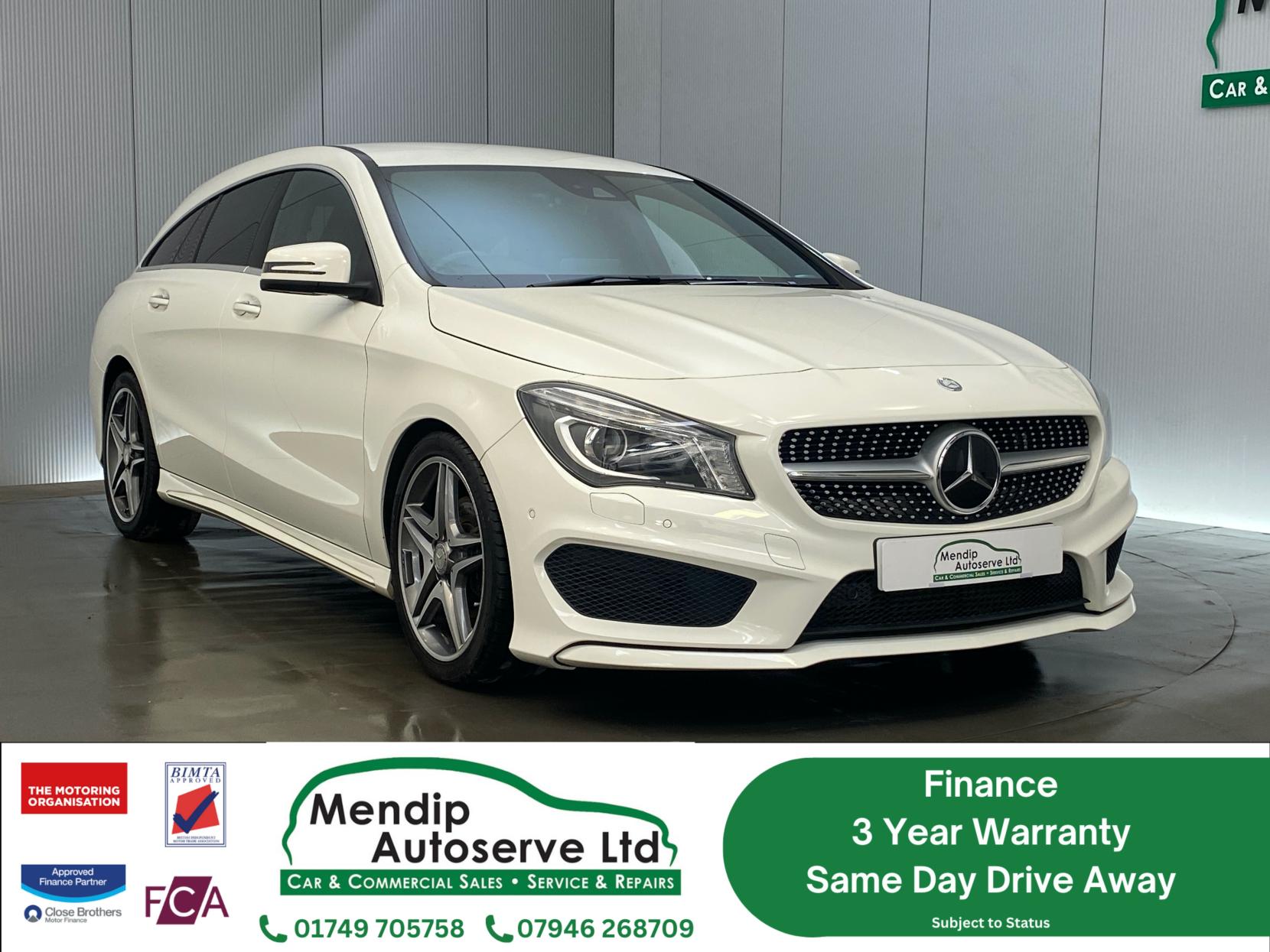 Mercedes-Benz CLA 1.6 CLA180 AMG Sport Shooting Brake 5dr Petrol 7G-DCT Euro 6 (s/s) (122 ps)