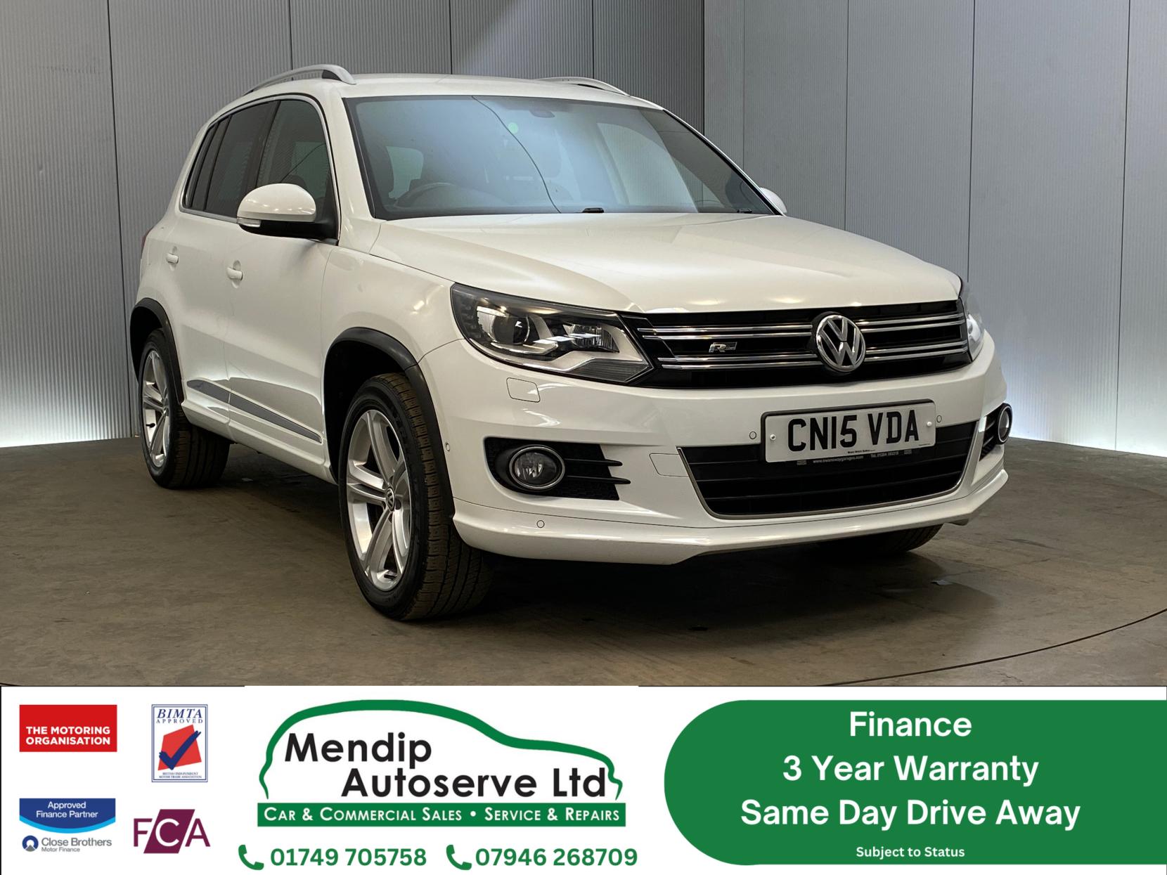 Volkswagen Tiguan 2.0 TDI BlueMotion Tech R-Line SUV 5dr Diesel Manual 4WD Euro 5 (s/s) (Nav) (140 ps)