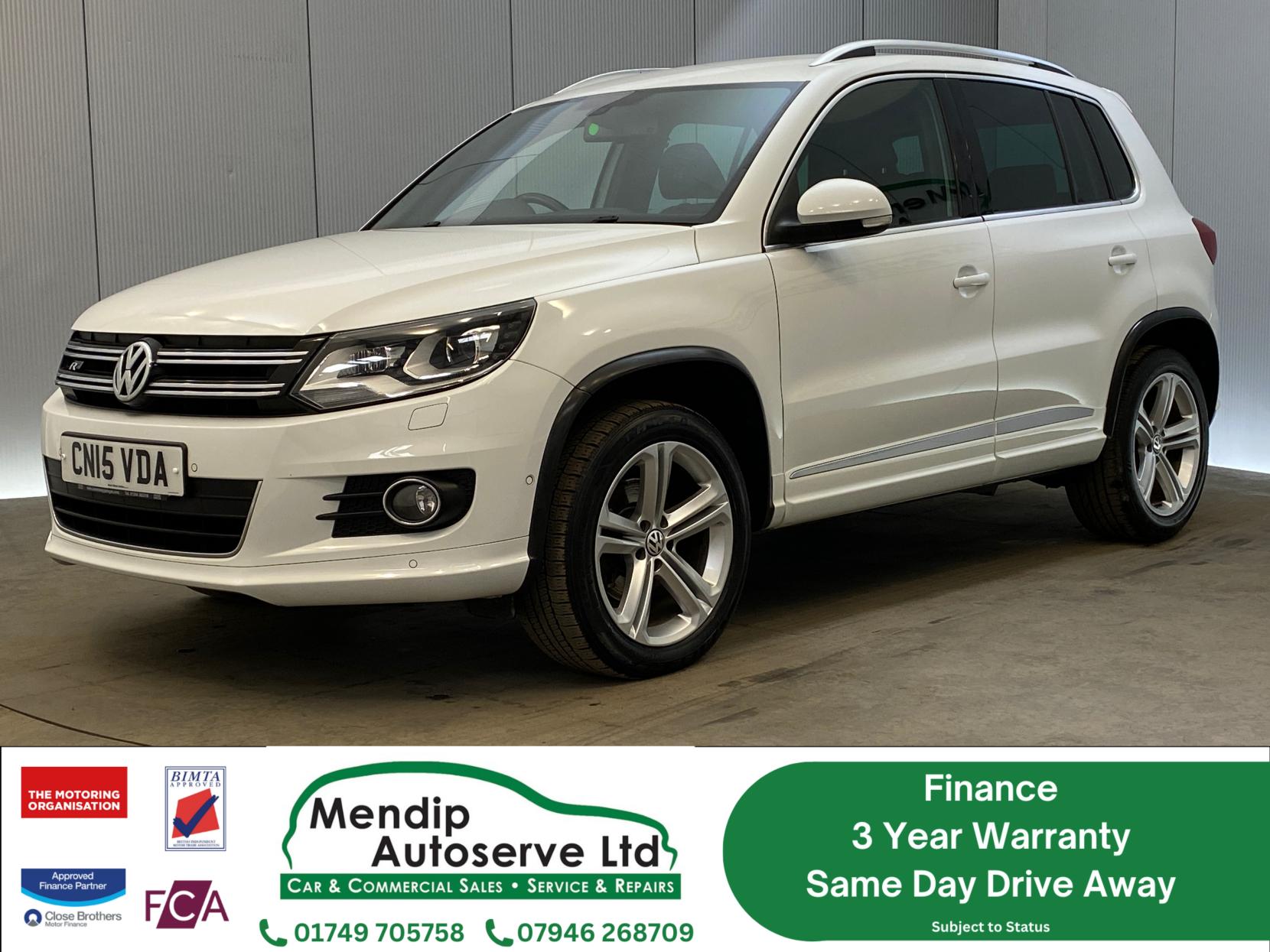 Volkswagen Tiguan 2.0 TDI BlueMotion Tech R-Line SUV 5dr Diesel Manual 4WD Euro 5 (s/s) (Nav) (140 ps)