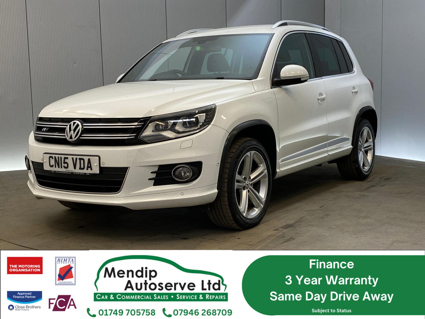 Volkswagen Tiguan 2.0 TDI BlueMotion Tech R-Line SUV 5dr Diesel Manual 4WD Euro 5 (s/s) (Nav) (140 ps)