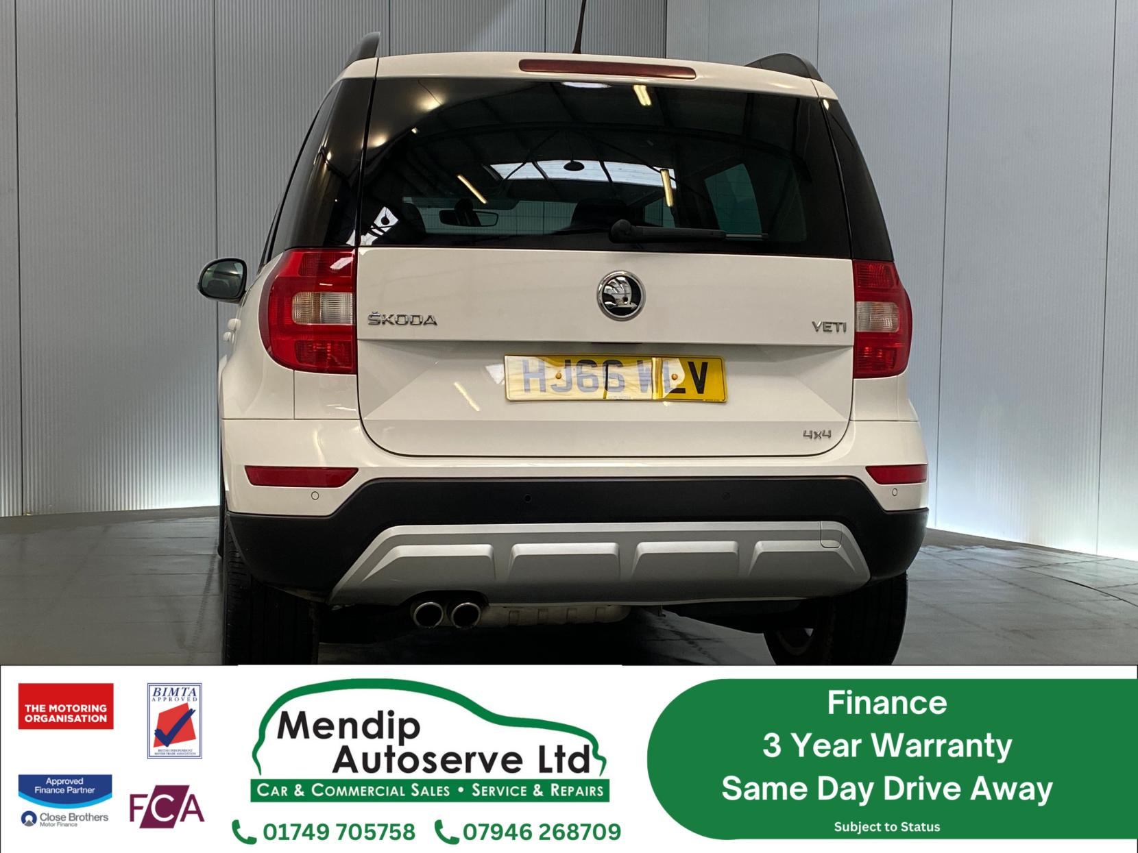 Skoda Yeti 2.0 TDI SE L Outdoor 5dr Diesel DSG 4WD Euro 6 (s/s) (150 ps)