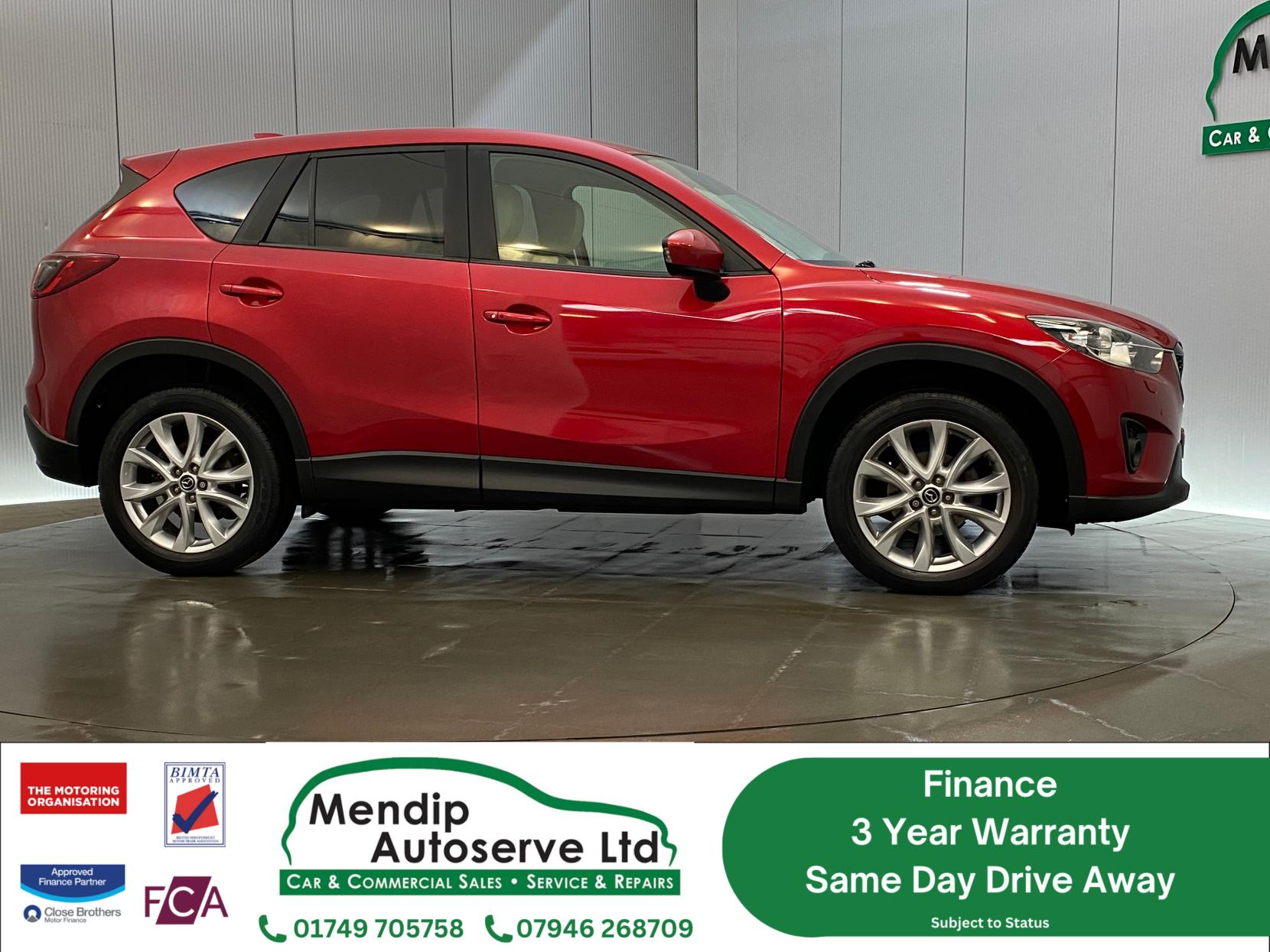 Mazda CX-5 2.2 SKYACTIV-D Sport Nav SUV 5dr Diesel Manual 4WD Euro 6 (s/s) (175 ps)