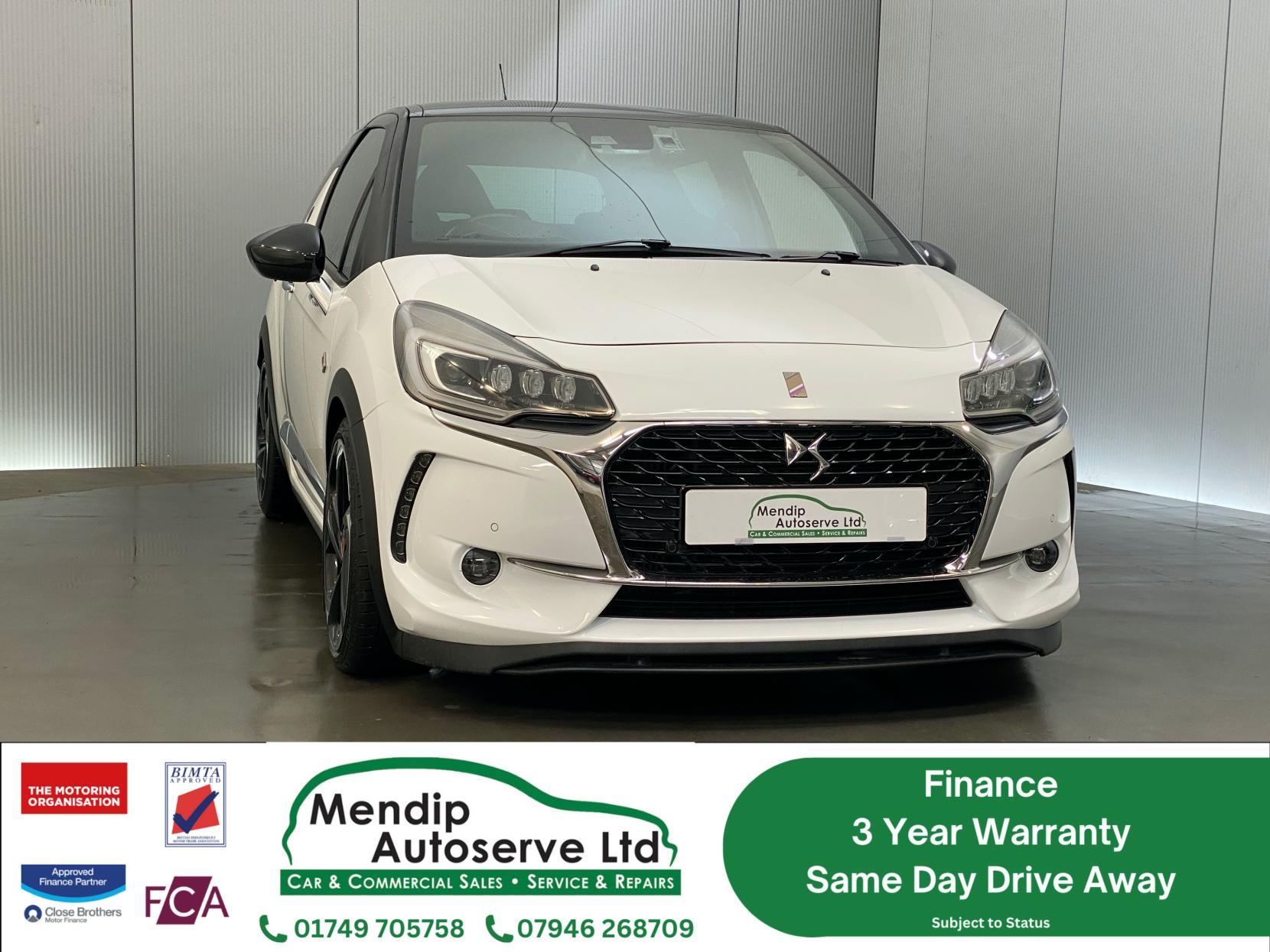 DS AUTOMOBILES DS 3 1.6 THP Performance Hatchback 3dr Petrol Manual Euro 6 (s/s) (210 ps)