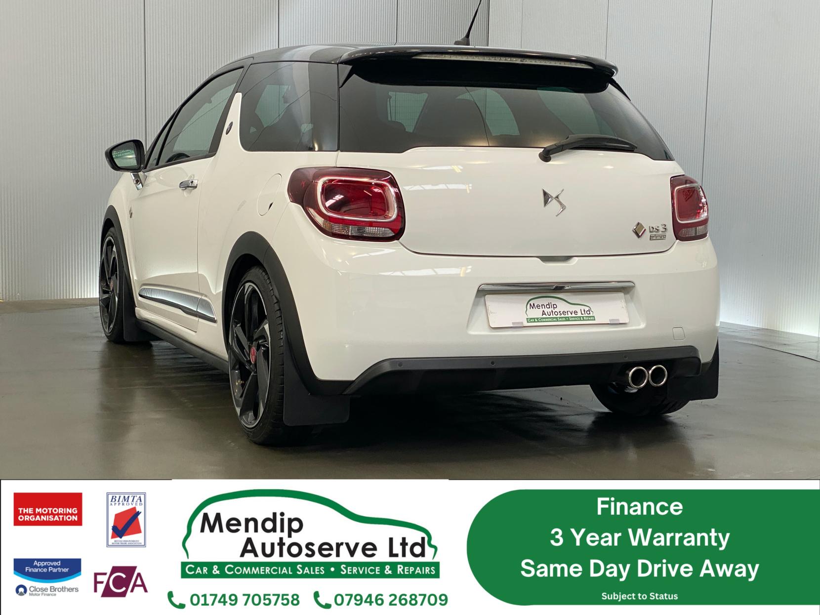 DS AUTOMOBILES DS 3 1.6 THP Performance Hatchback 3dr Petrol Manual Euro 6 (s/s) (210 ps)