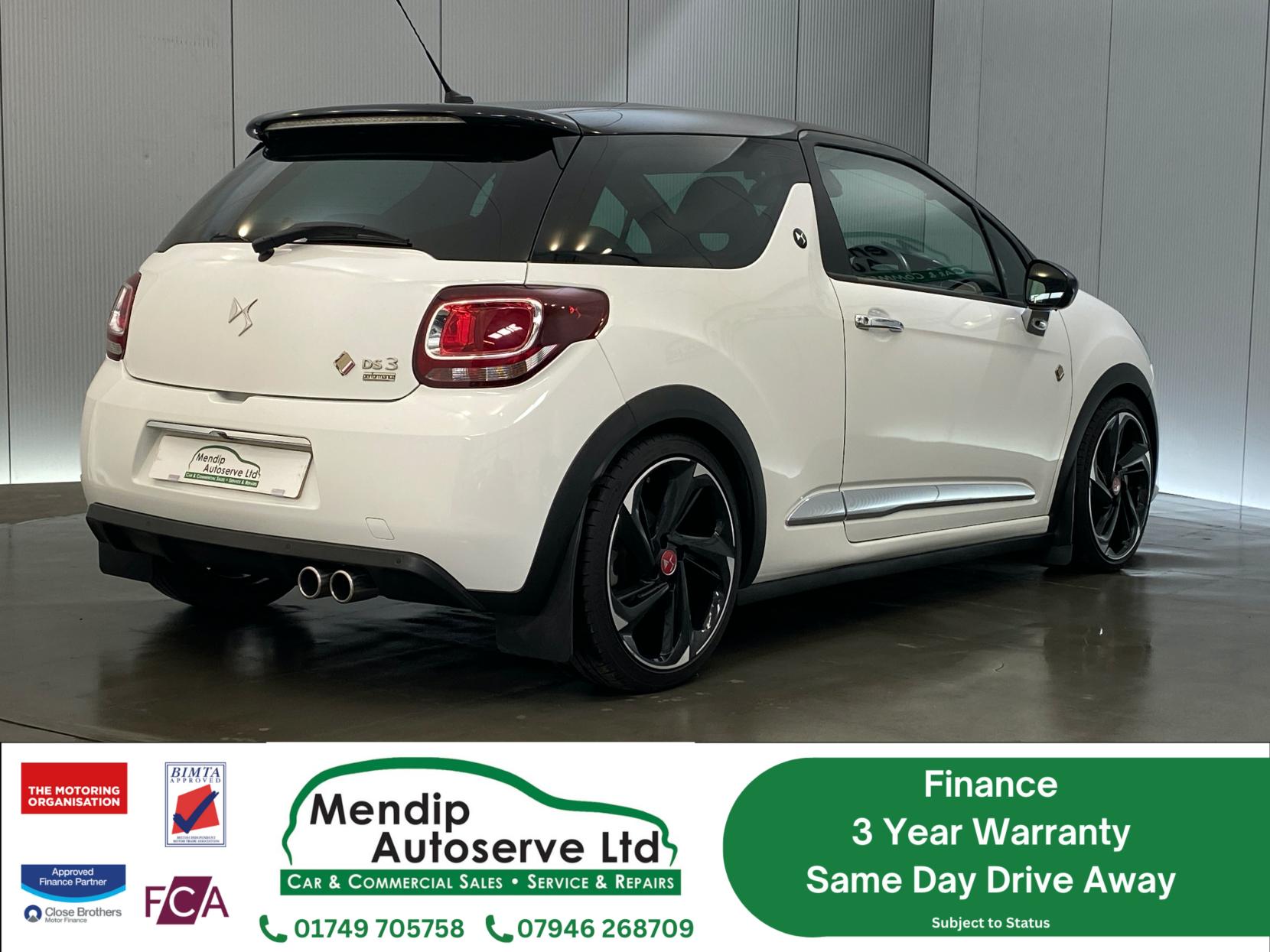 DS AUTOMOBILES DS 3 1.6 THP Performance Hatchback 3dr Petrol Manual Euro 6 (s/s) (210 ps)