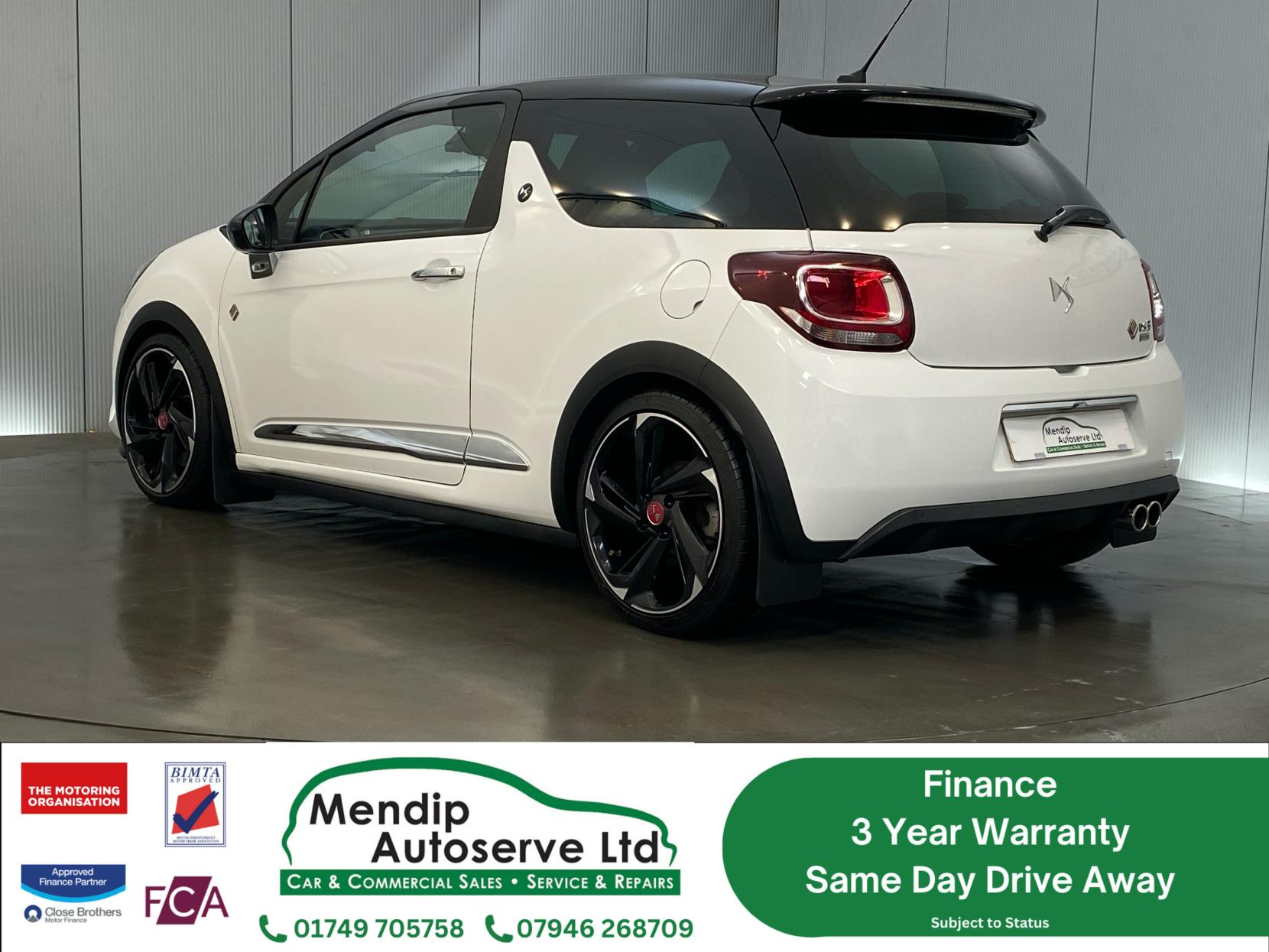 DS AUTOMOBILES DS 3 1.6 THP Performance Hatchback 3dr Petrol Manual Euro 6 (s/s) (210 ps)