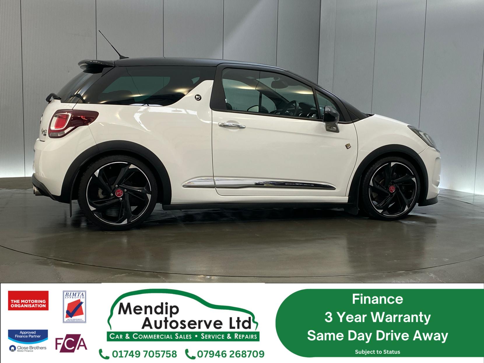DS AUTOMOBILES DS 3 1.6 THP Performance Hatchback 3dr Petrol Manual Euro 6 (s/s) (210 ps)