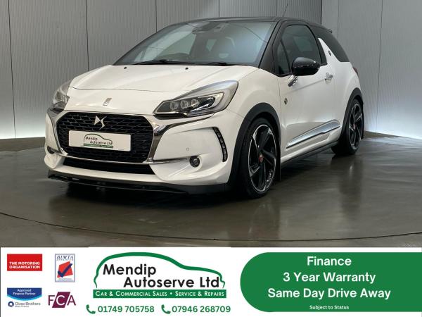 DS AUTOMOBILES DS 3 1.6 THP Performance Hatchback 3dr Petrol Manual Euro 6 (s/s) (210 ps)