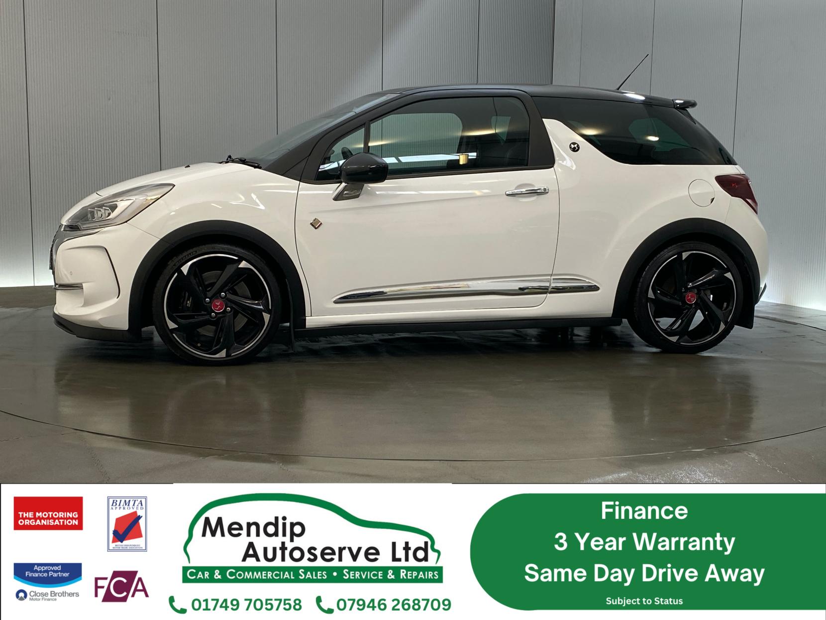 DS AUTOMOBILES DS 3 1.6 THP Performance Hatchback 3dr Petrol Manual Euro 6 (s/s) (210 ps)