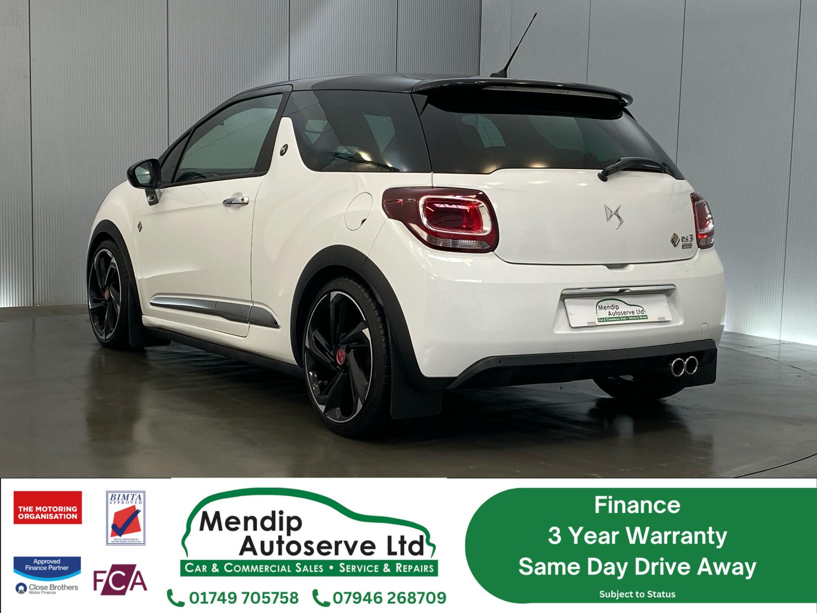 DS AUTOMOBILES DS 3 1.6 THP Performance Hatchback 3dr Petrol Manual Euro 6 (s/s) (210 ps)