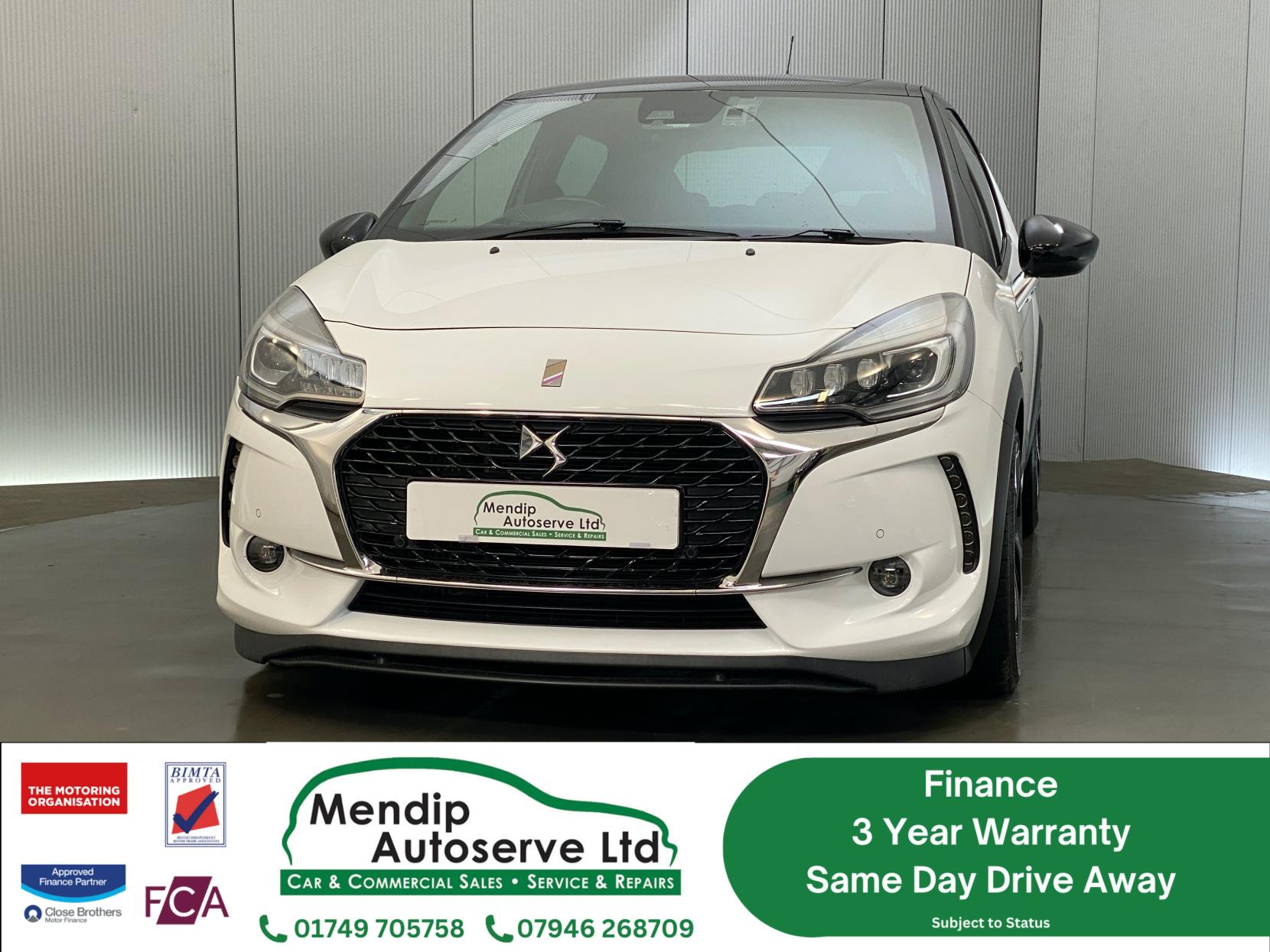 DS AUTOMOBILES DS 3 1.6 THP Performance Hatchback 3dr Petrol Manual Euro 6 (s/s) (210 ps)