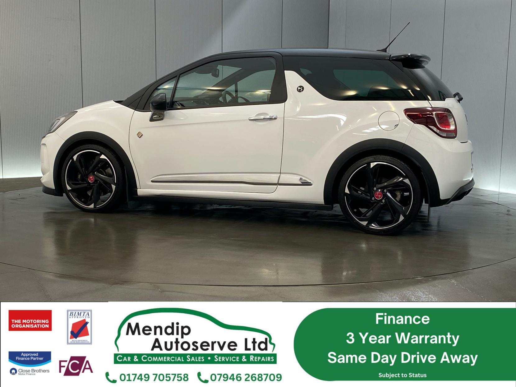DS AUTOMOBILES DS 3 1.6 THP Performance Hatchback 3dr Petrol Manual Euro 6 (s/s) (210 ps)