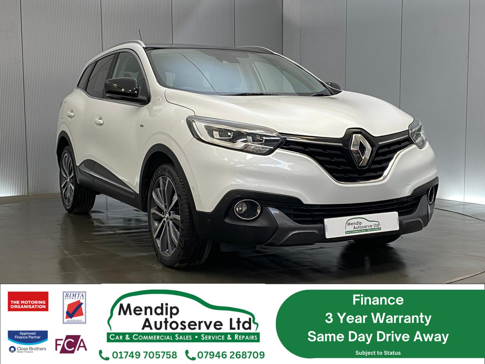 Renault Kadjar 1.5 dCi Signature S Nav SUV 5dr Diesel Manual Euro 6 (s/s) (110 ps)