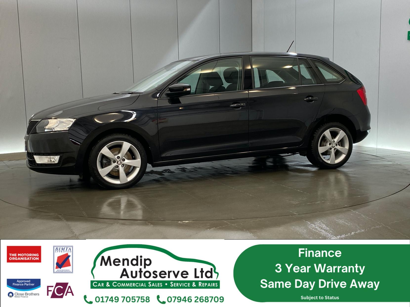 Skoda Rapid Spaceback 1.6 TDI SE Tech Hatchback 5dr Diesel Manual Euro 6 (s/s) (115 ps)