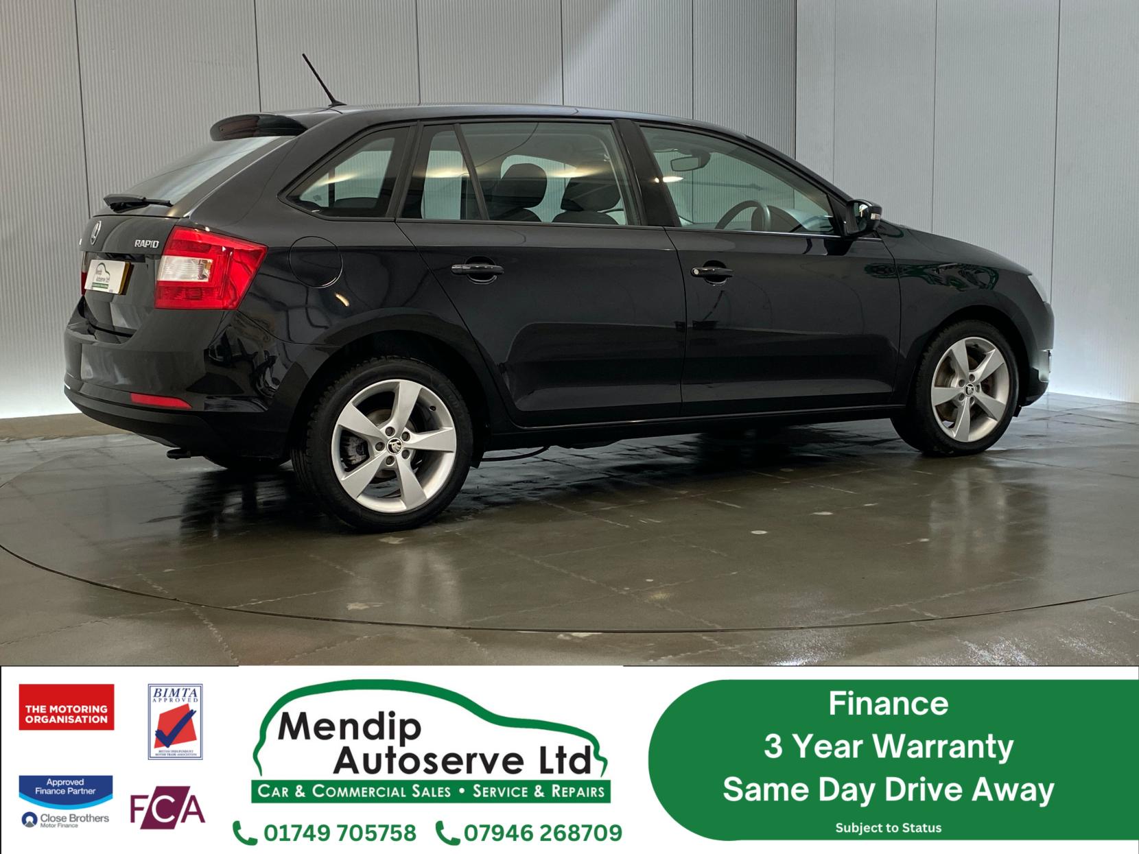Skoda Rapid Spaceback 1.6 TDI SE Tech Hatchback 5dr Diesel Manual Euro 6 (s/s) (115 ps)
