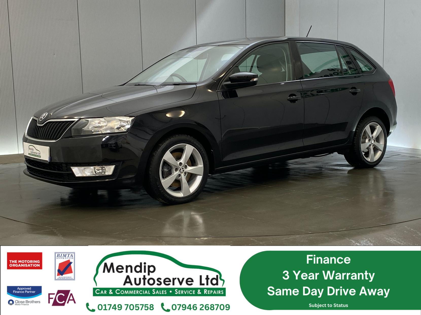 Skoda Rapid Spaceback 1.6 TDI SE Tech Hatchback 5dr Diesel Manual Euro 6 (s/s) (115 ps)