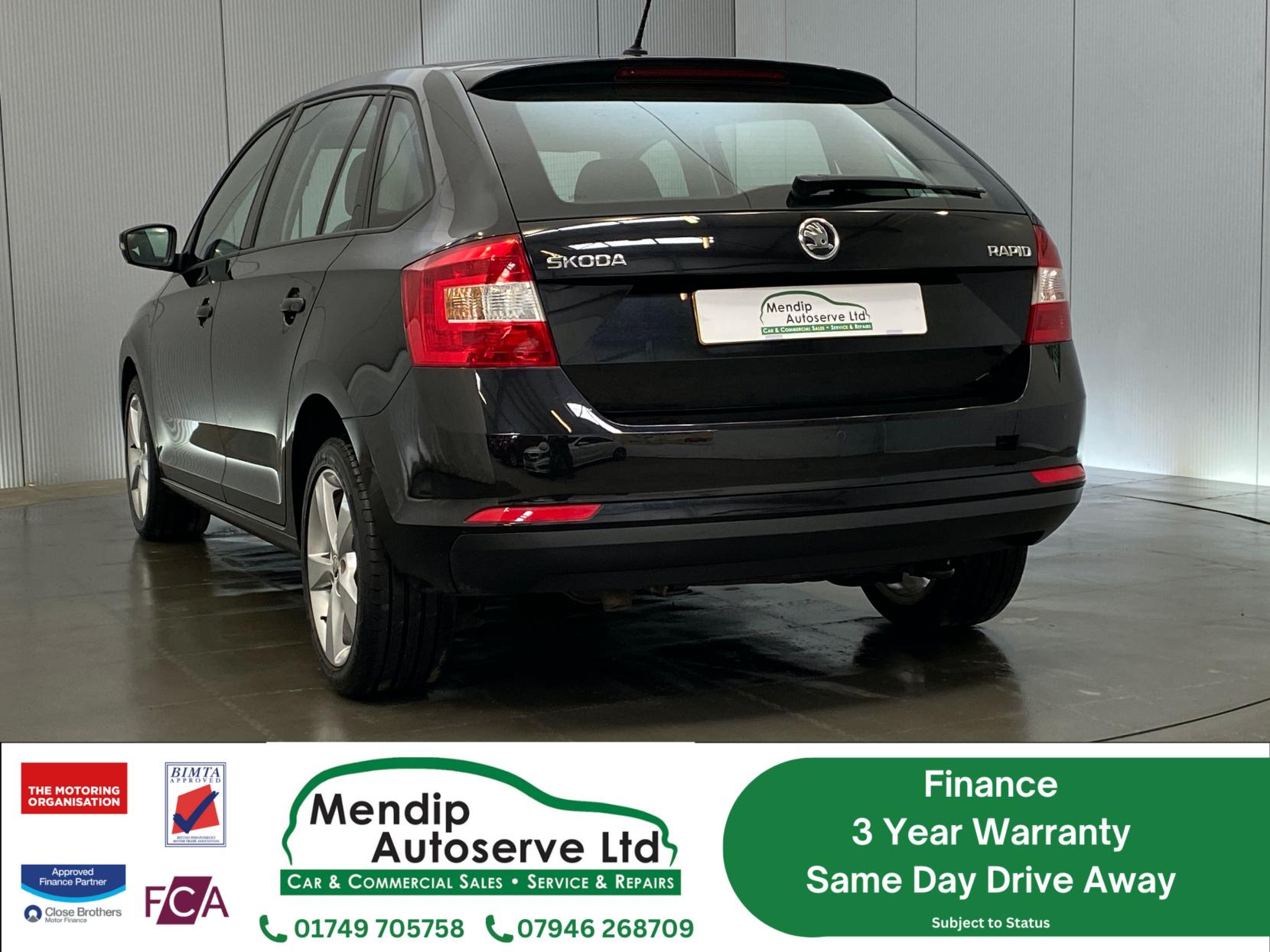 Skoda Rapid Spaceback 1.6 TDI SE Tech Hatchback 5dr Diesel Manual Euro 6 (s/s) (115 ps)