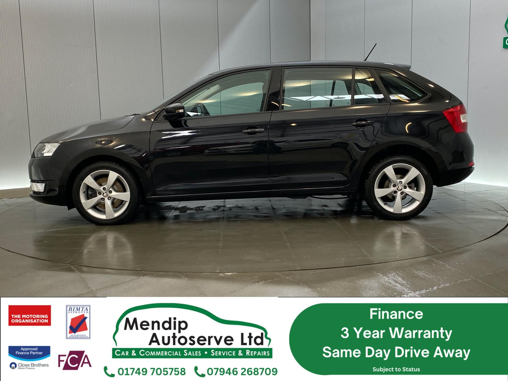 Skoda Rapid Spaceback 1.6 TDI SE Tech Hatchback 5dr Diesel Manual Euro 6 (s/s) (115 ps)