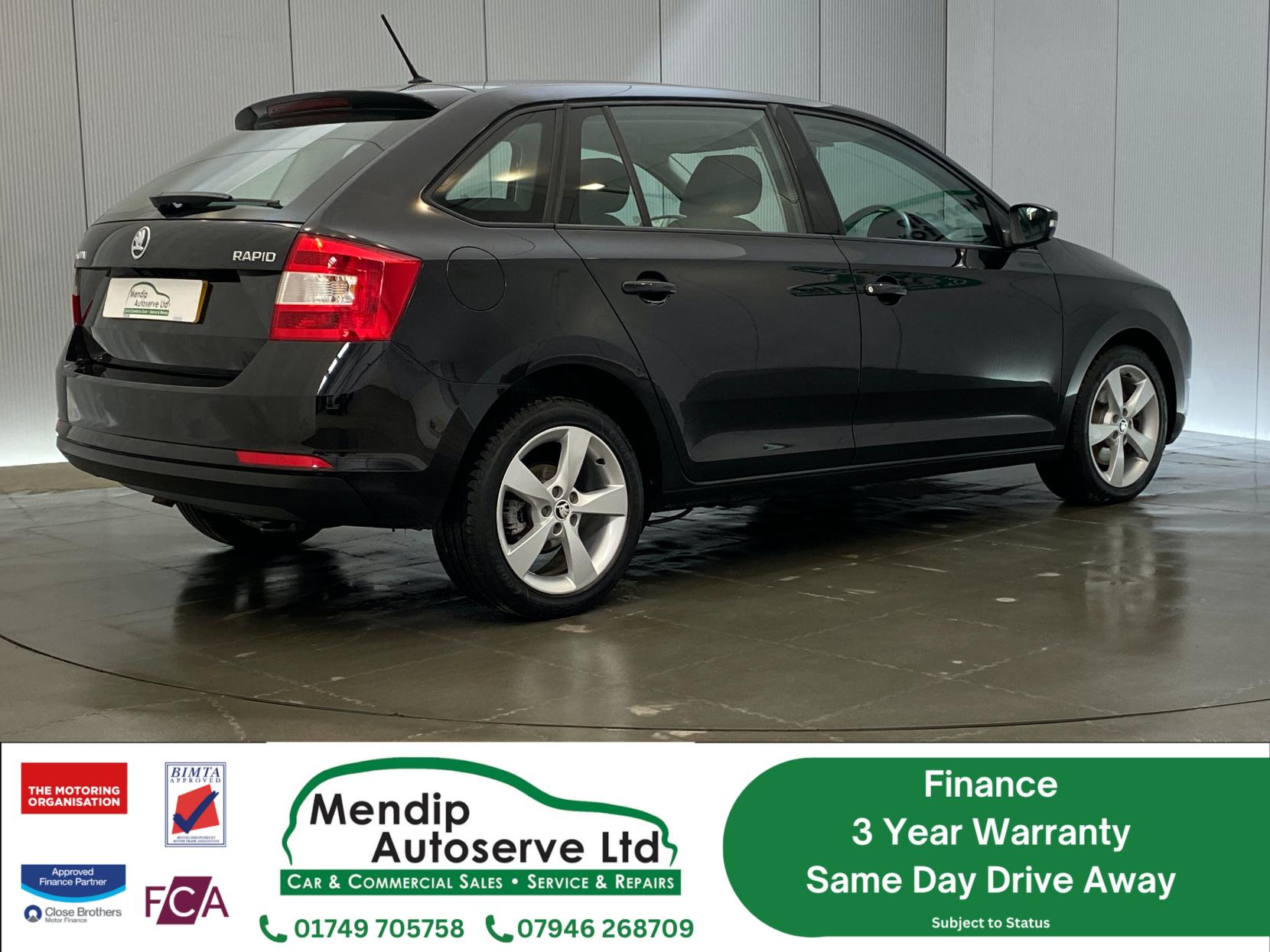 Skoda Rapid Spaceback 1.6 TDI SE Tech Hatchback 5dr Diesel Manual Euro 6 (s/s) (115 ps)